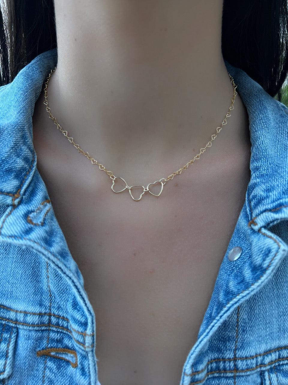 Connected Hearts Necklace