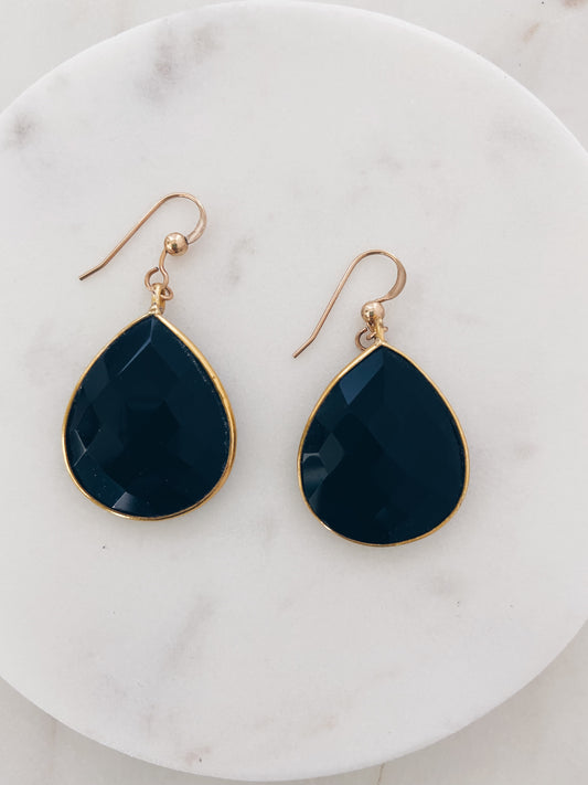 Black Onyx Earrings