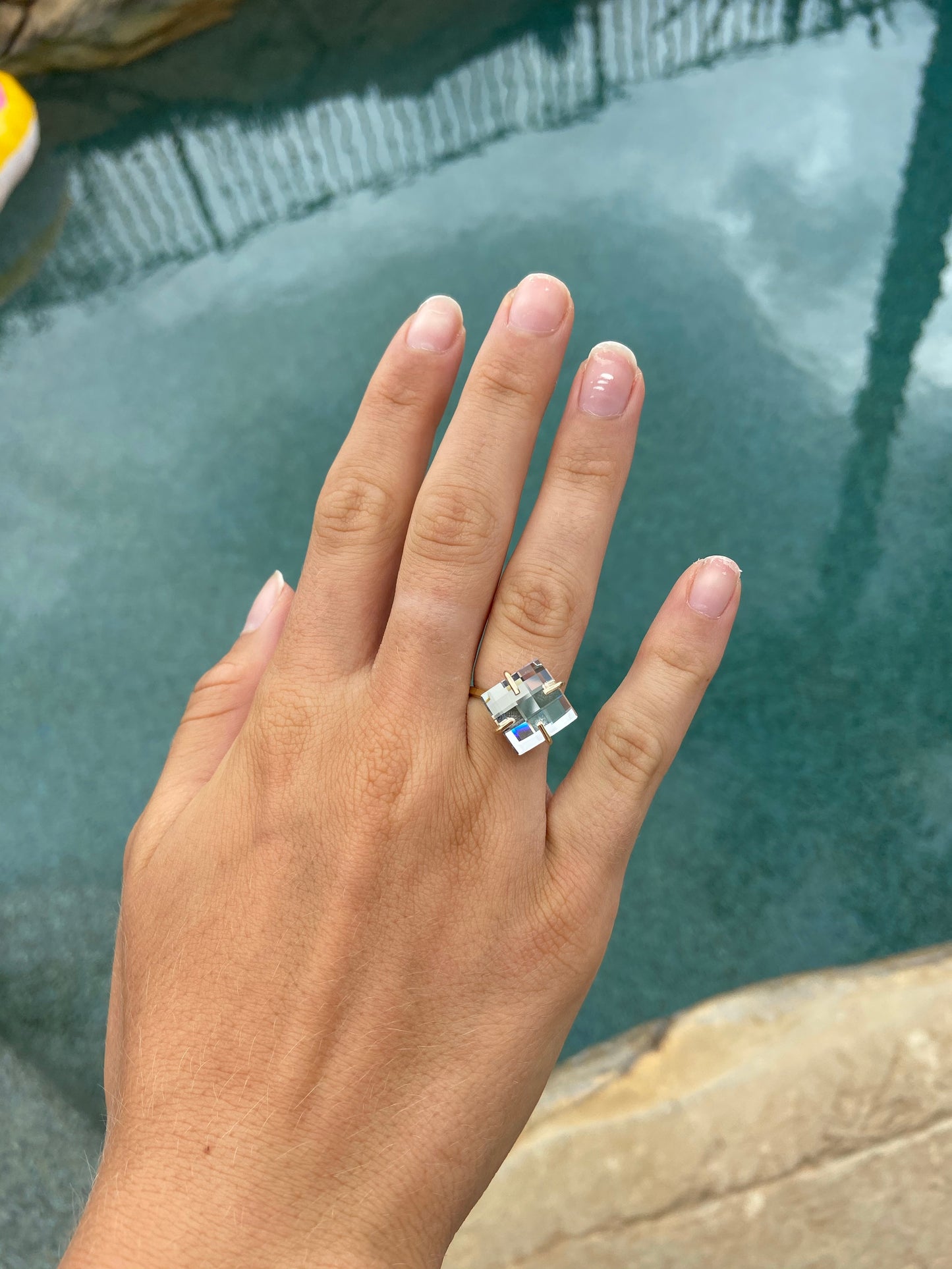 Swarovski Crystal Diamond Ring
