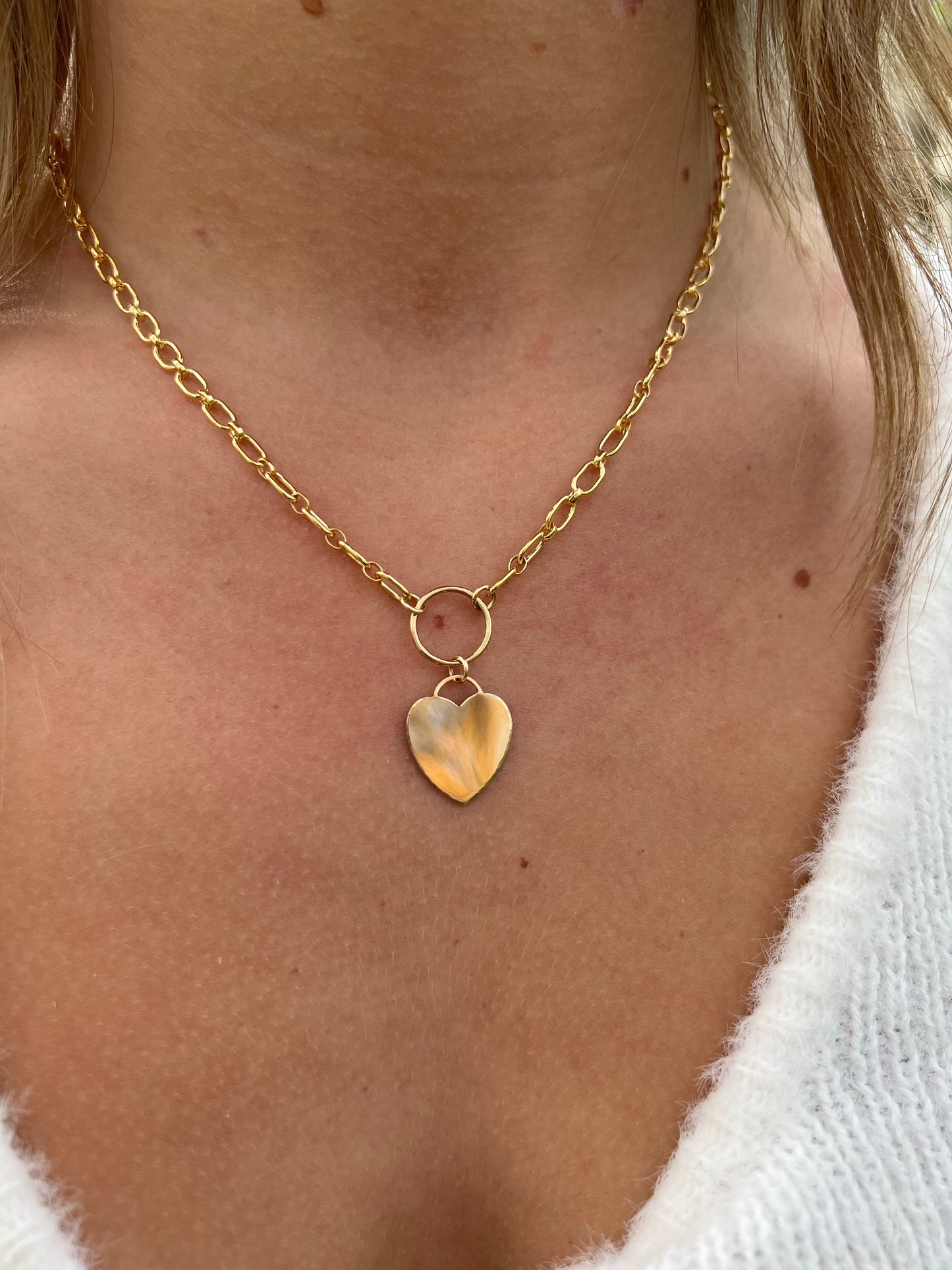 14k Gold Filled “Be Mine” Heart Necklace