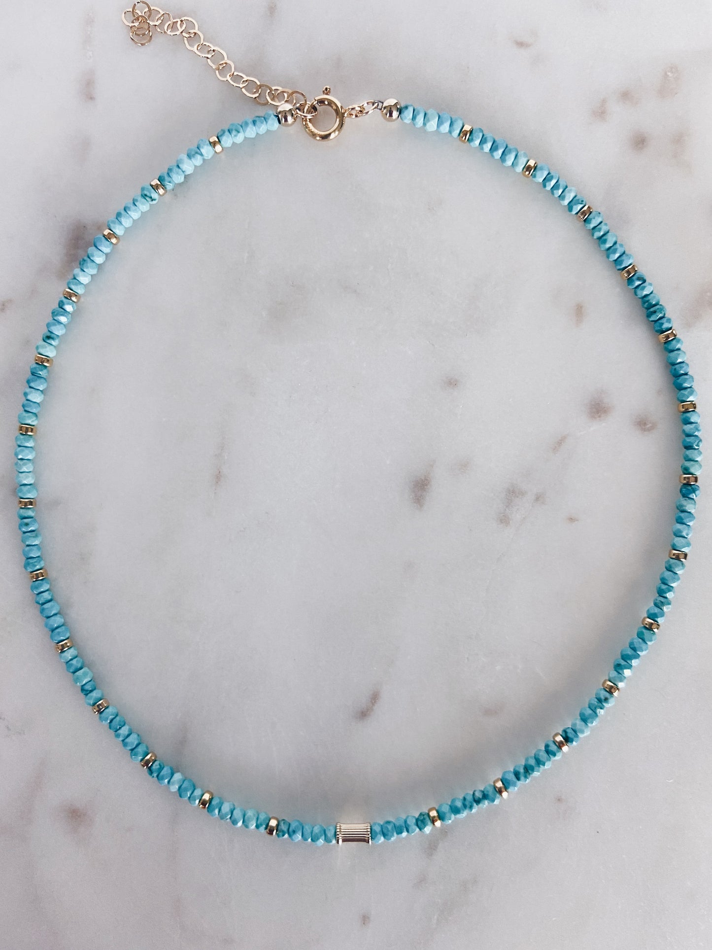 Turquoise & Pearl Choker + More Options