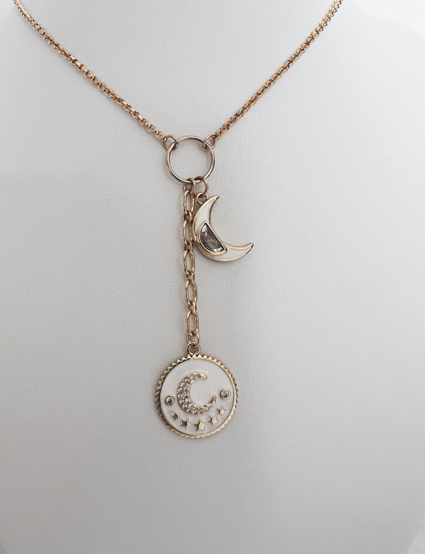 The New Moon Lariat Necklace