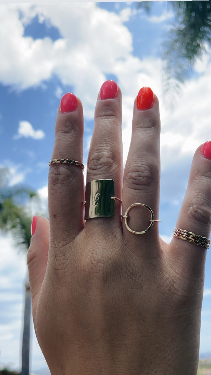Bold Initial Ring
