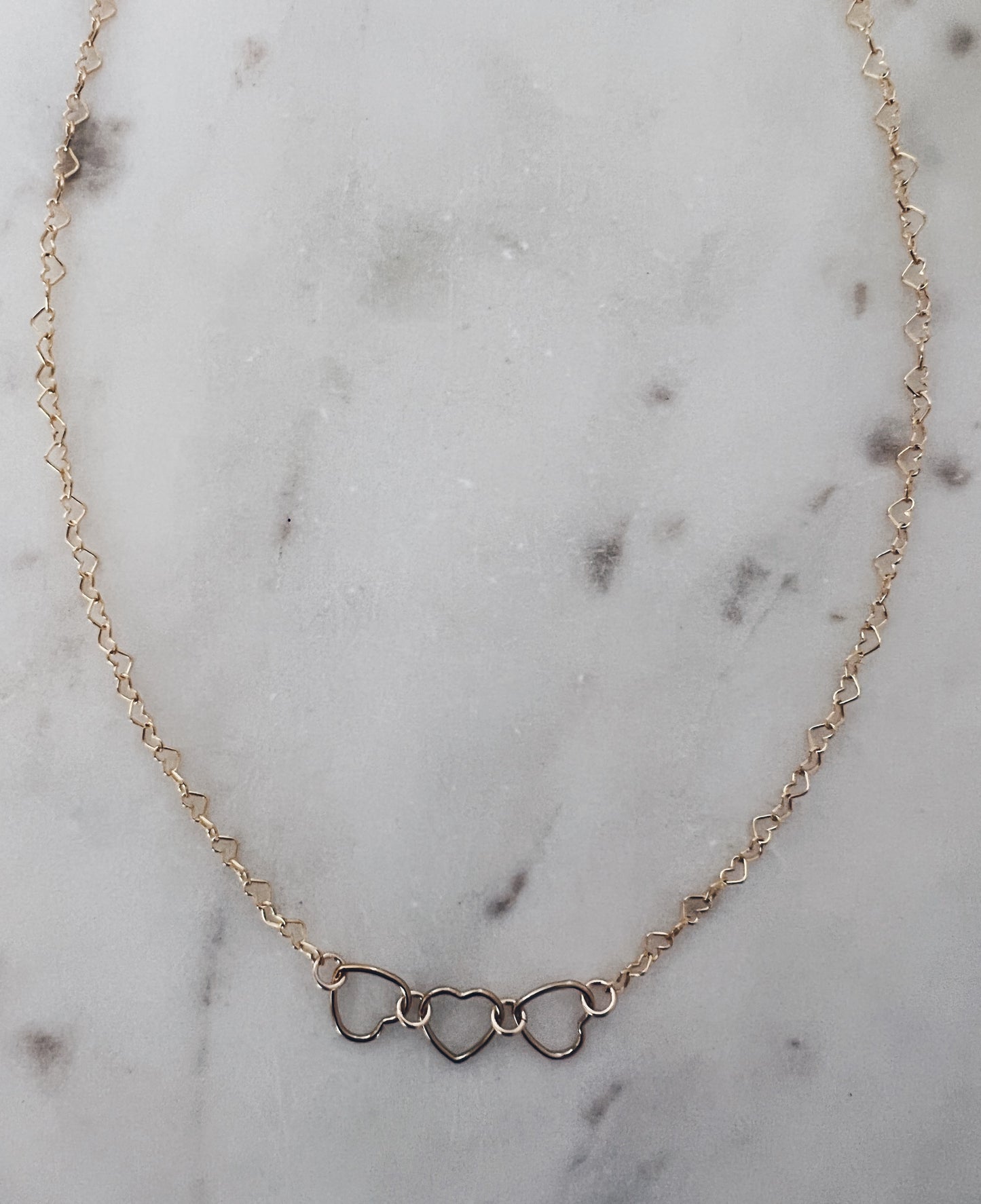 Connected Hearts Necklace