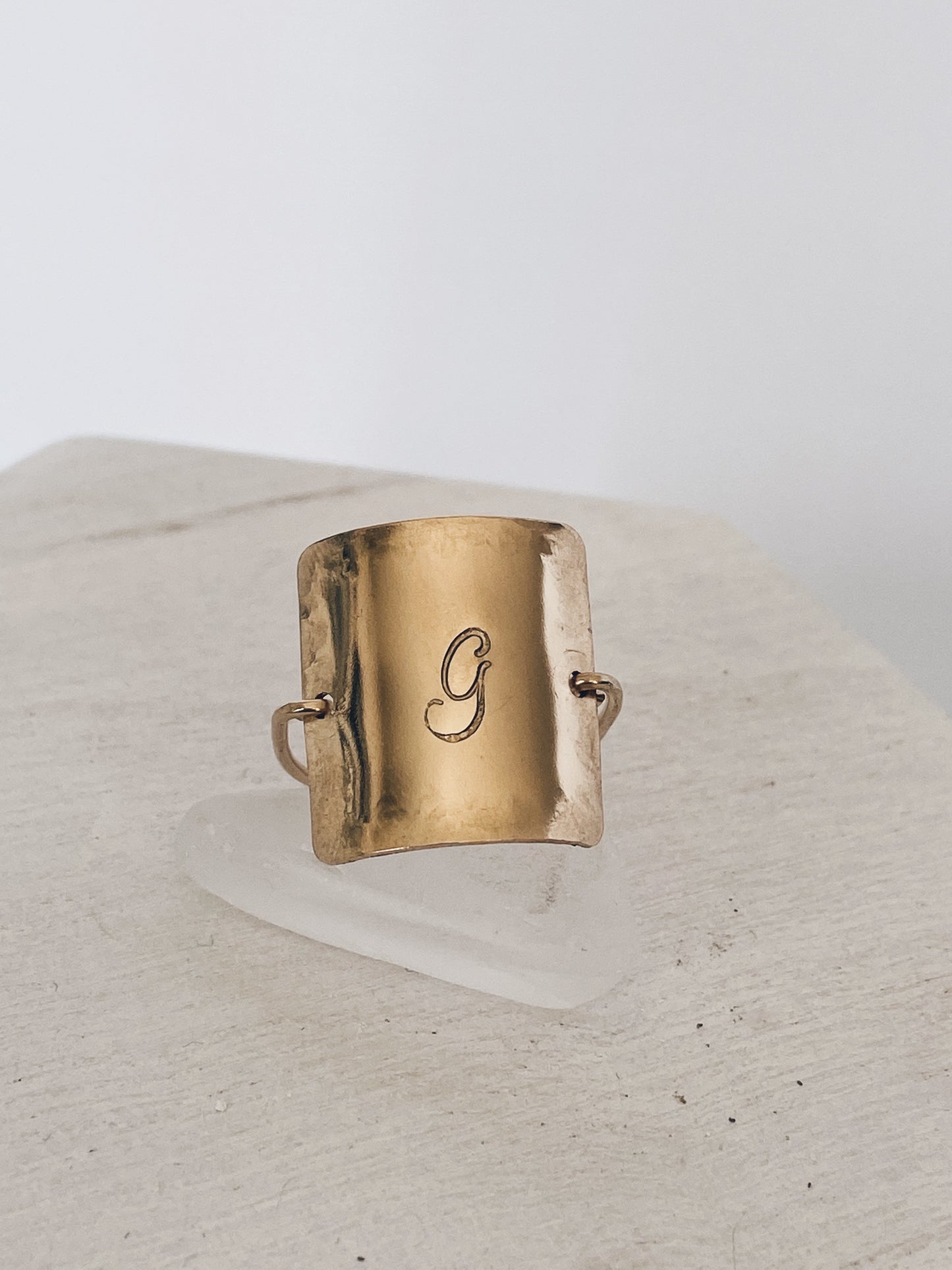 Bold Initial Ring