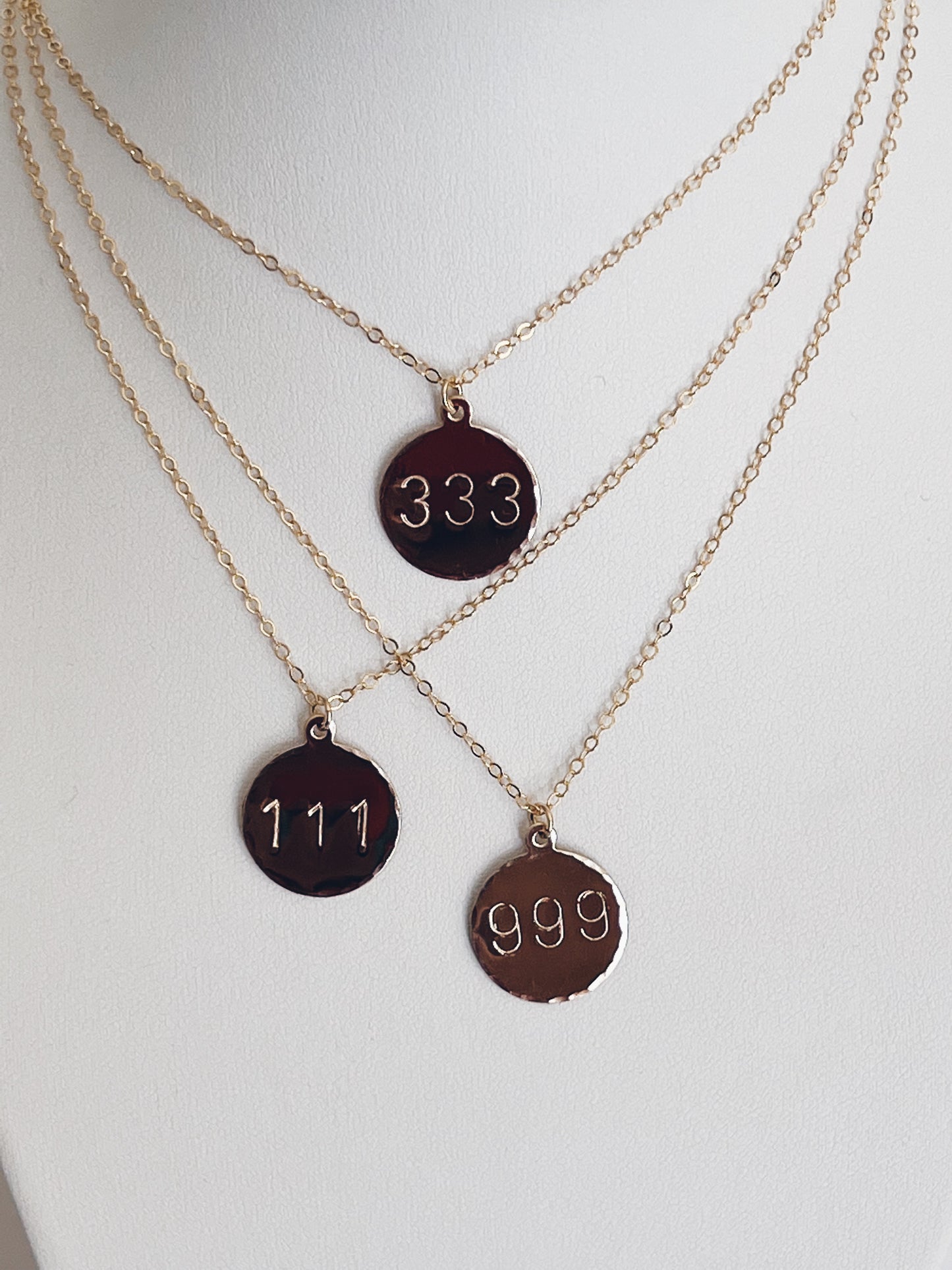 Angel Numbers Necklace